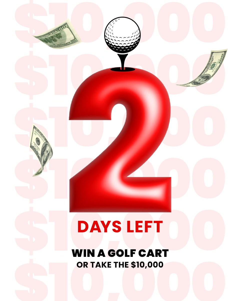 pchdotcom's tweet image. Imagine cruising around town in your very own golf cart! Come get your entries now: zurl.co/V0b2p