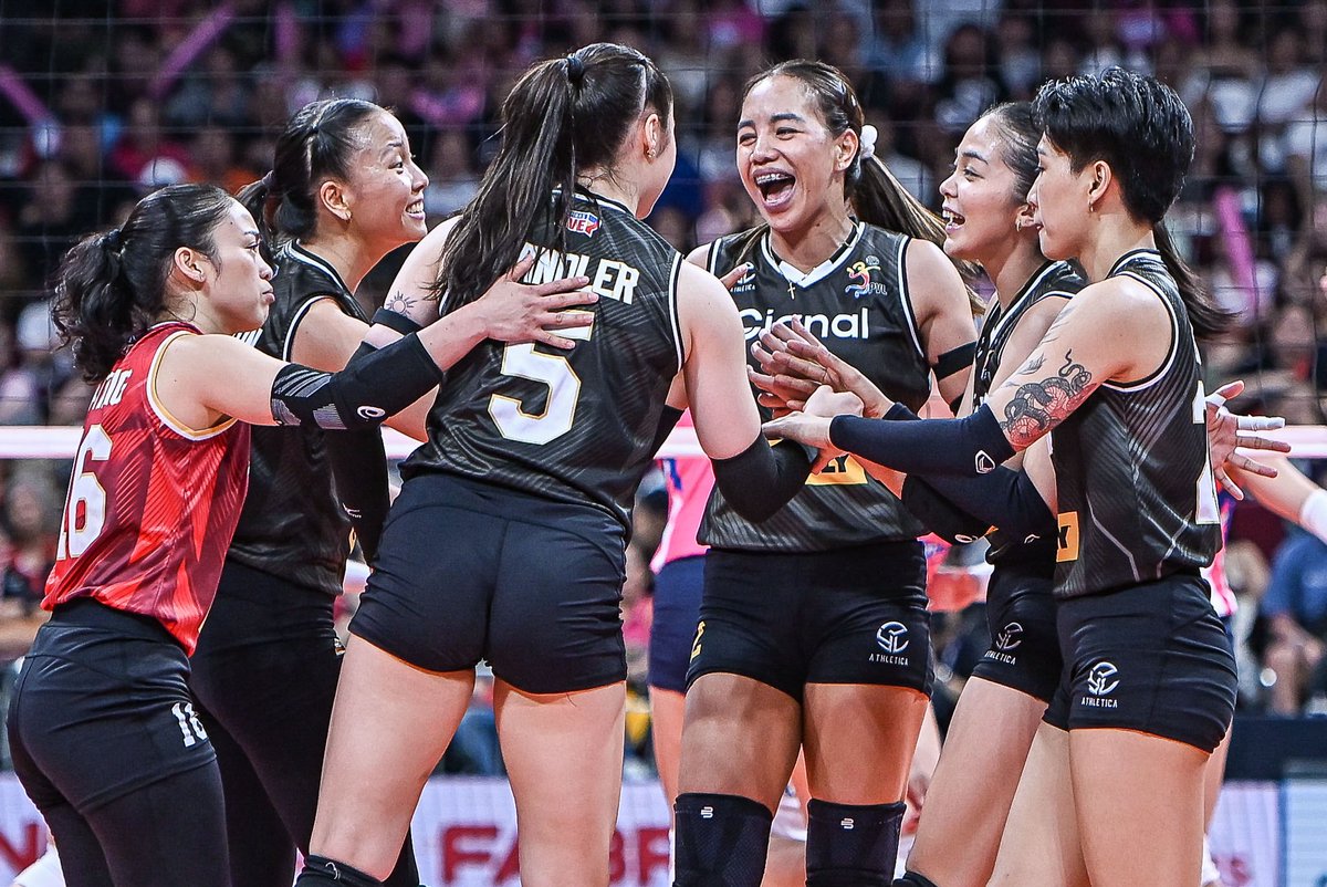 volleytiger's tweet image. #PVL2026 STANDINGS AFTER 4 GAMES

📡 CIGNAL - 2️⃣-0️⃣
🦊 FARM FRESH - 1️⃣-1️⃣ (3 pts)
🍦 CREAMLINE - 1️⃣-1️⃣ (2 pts)
☎️ PLDT - 0️⃣-2️⃣