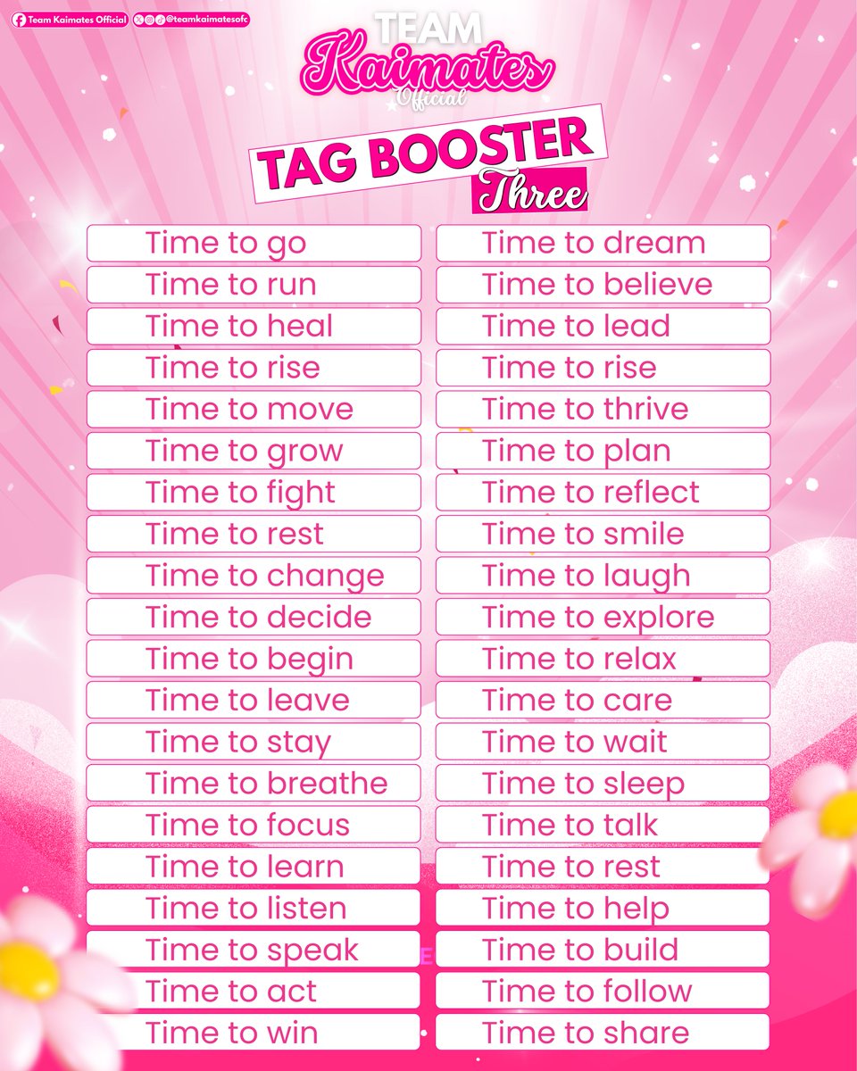 TEAM KAIMATES OFFICIAL tweet media