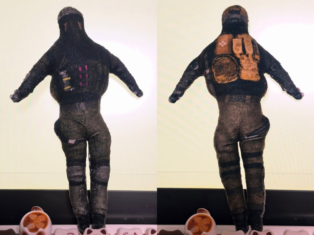 every_pd's tweet image. 쾨니히 인형을 만들었음... ㅋㅋ... 철사로 뼈대도 만들어서 😂