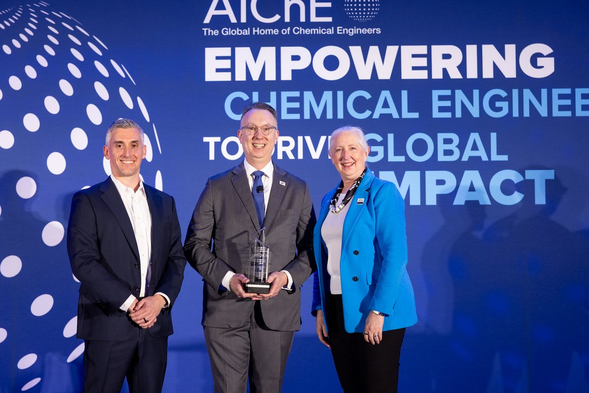 American Institute of Chemical Engineers (AIChE) tweet media