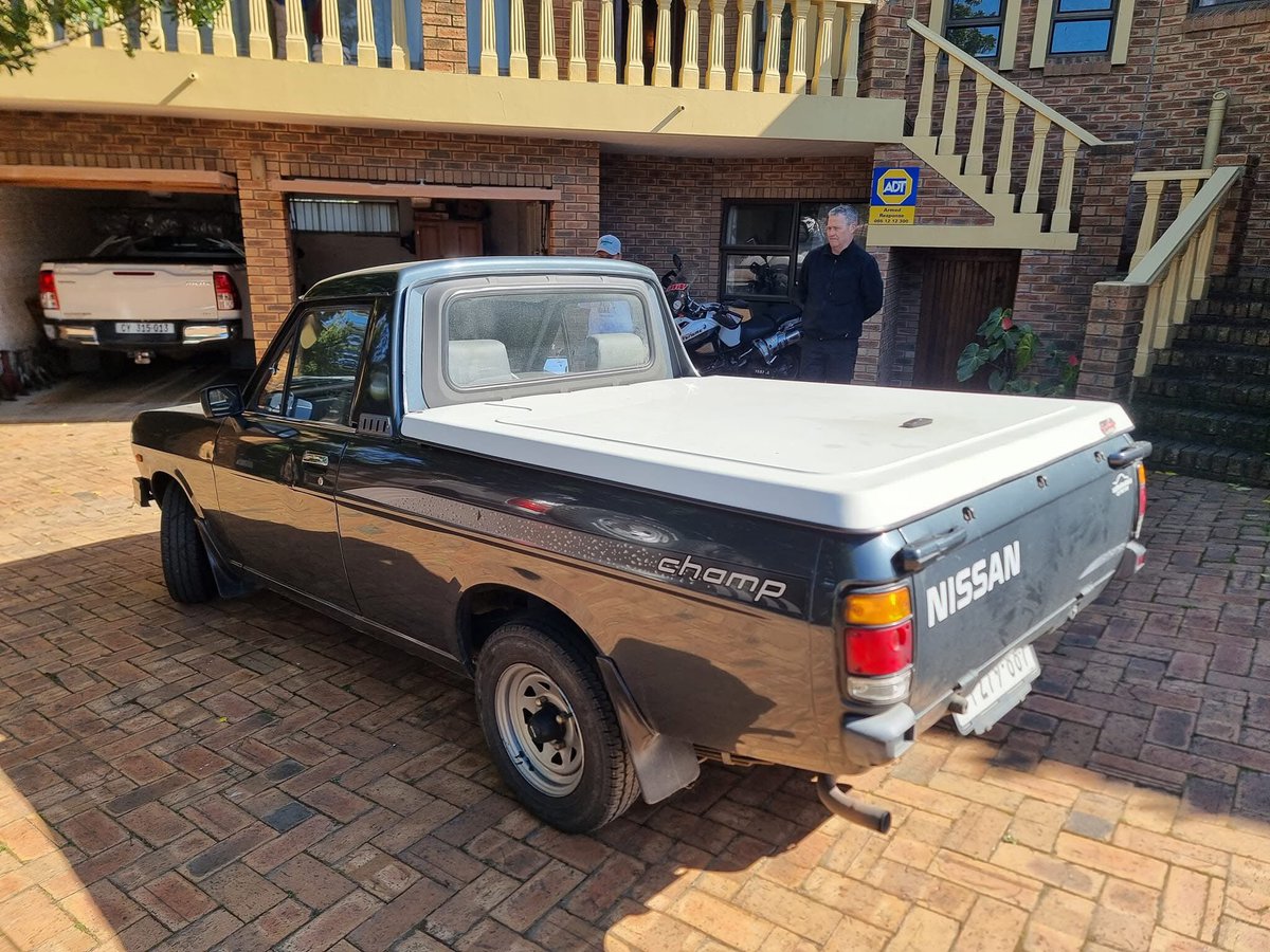 One owner since 2006 with 62000km on the clock, Nissan 1400 Chap.