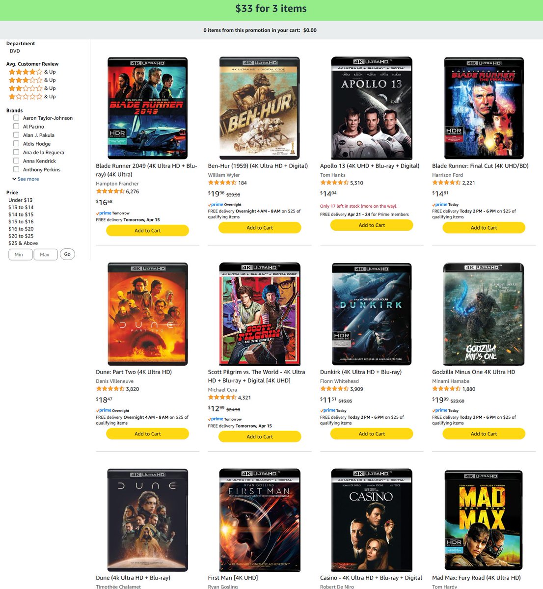 thehdroom's tweet image. 🚨Amazon has launched a new 3 for $33 4K UHD sale.

Shop the Sale: amzn.to/4mvRDLu #ad 

It will run through April 27th