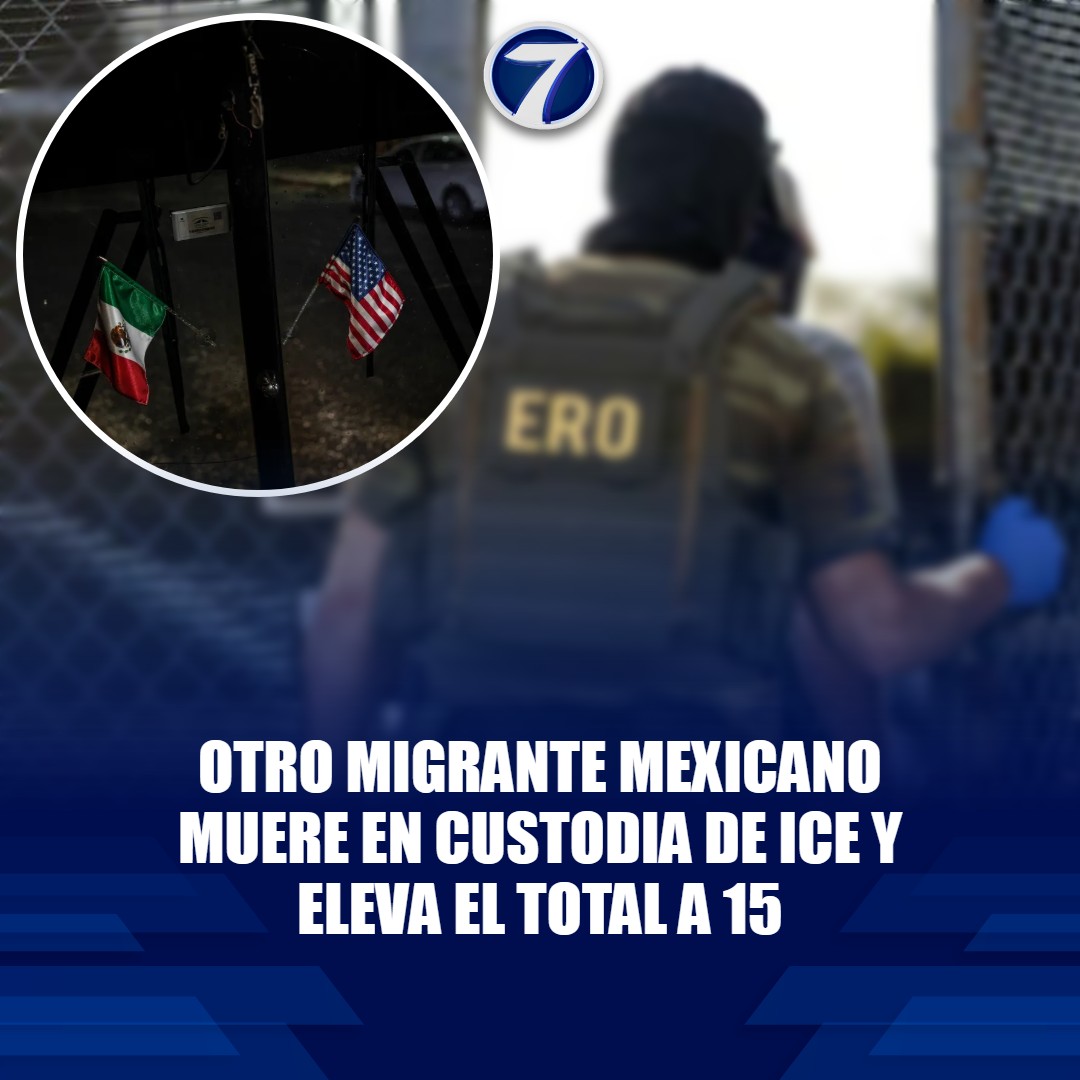 Noti7Guatemala's tweet image. 🚨 Fallece otro migrante #mexicano en custodia de #ICE y crece la cifra ➡ bit.ly/3Q6lSMZ