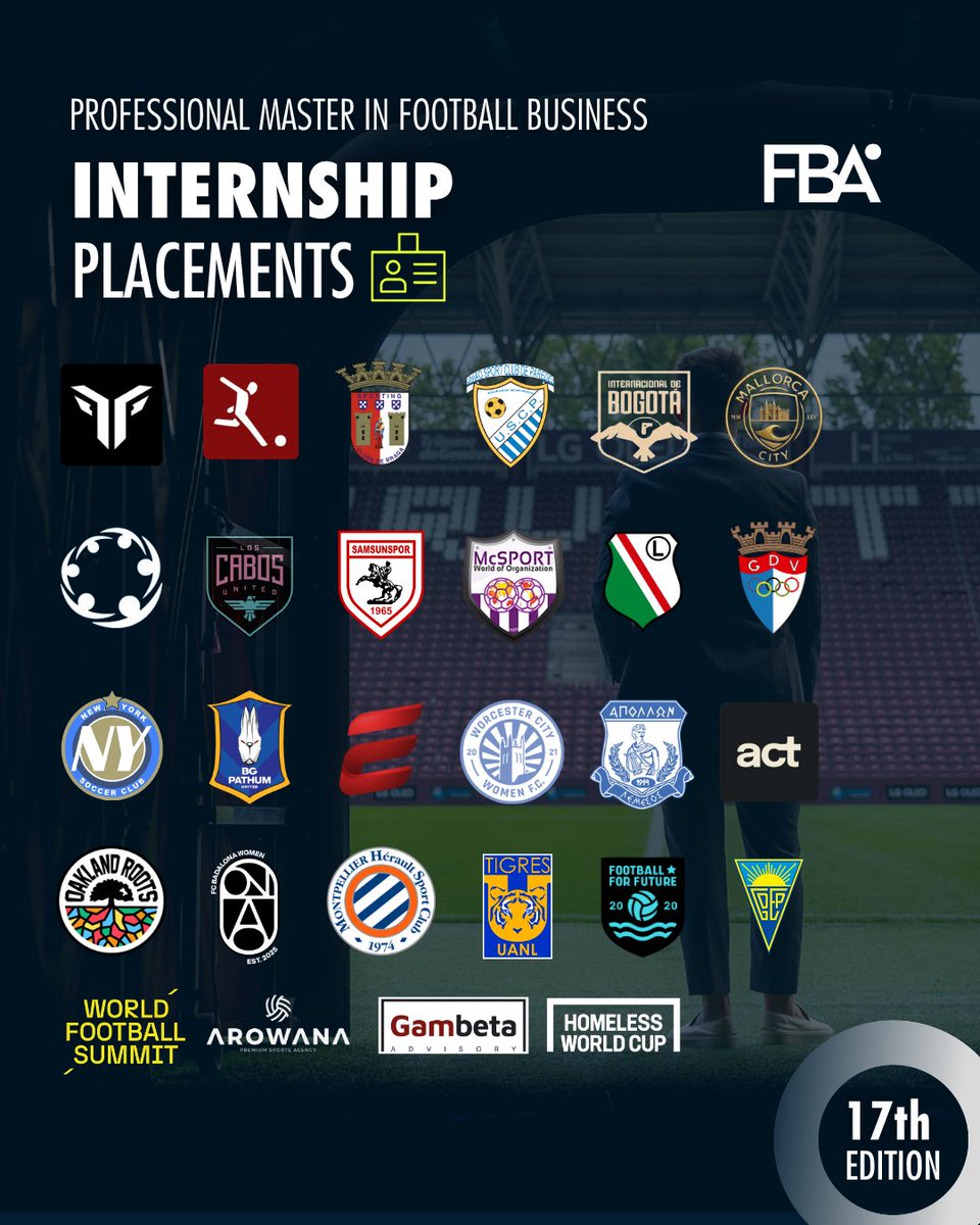 The FBA - The Football Business Academy tweet media
