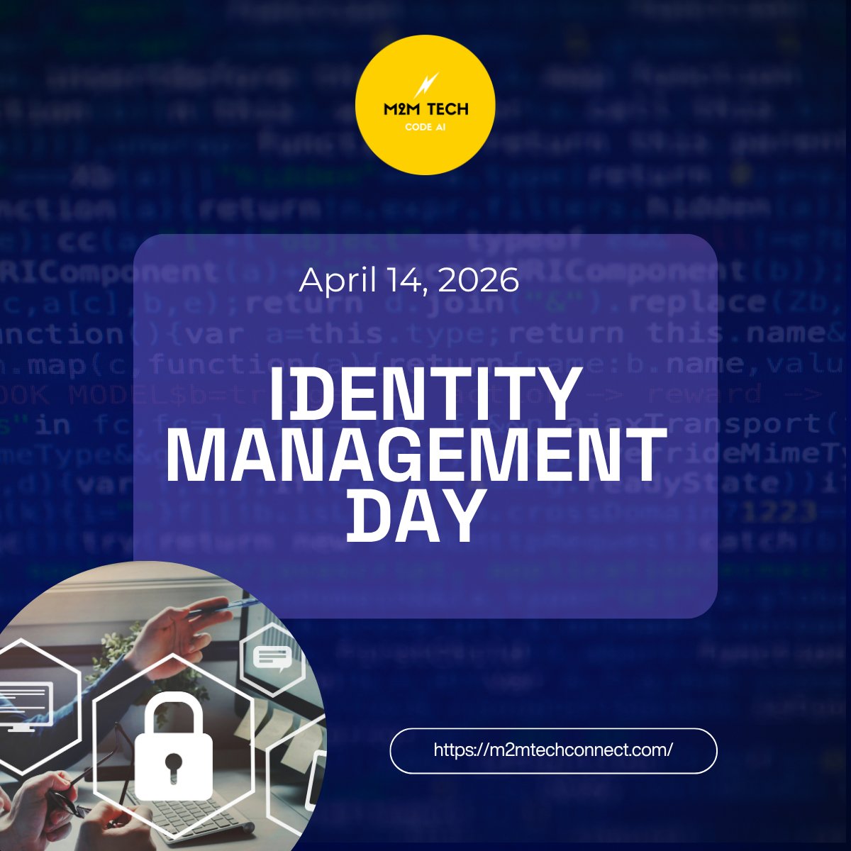 m2mtechconnect's tweet photo. April 14 is Identity Management Day 🔐

As AI, data, and connected systems scale, identity is the first line of defense.

At M2M Tech, identity is foundational to building secure, sovereign Physical AI systems.

#m2mtech https://t.co/uwIdUXVO12