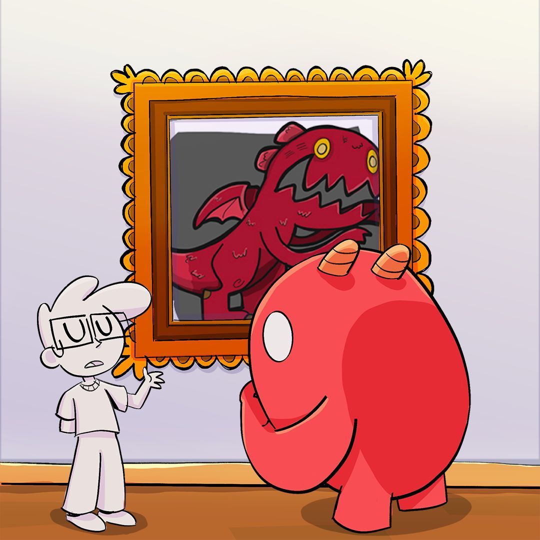 "New episode of #LifeWithMostro up on #WebtoonCanvas!

This one is about the demon of things to do! 

Read it here! 👇️ 
webtoons.com/en/canvas/life…