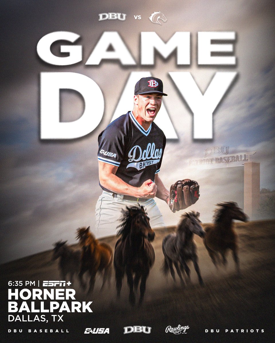 DBU_Baseball's tweet image. Keep it rolling. #GameDay