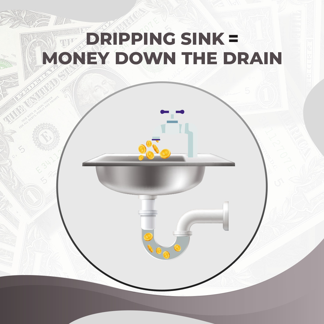 STL_Plumber's tweet image. Did you know that a dripping faucet can cost you money? Just one drop per second can add up to hundreds of dollars a year on your water bill! Don't let that leaky faucet go unattended - call us to fix it. Your wallet (and the planet) will thank you! #savemoney