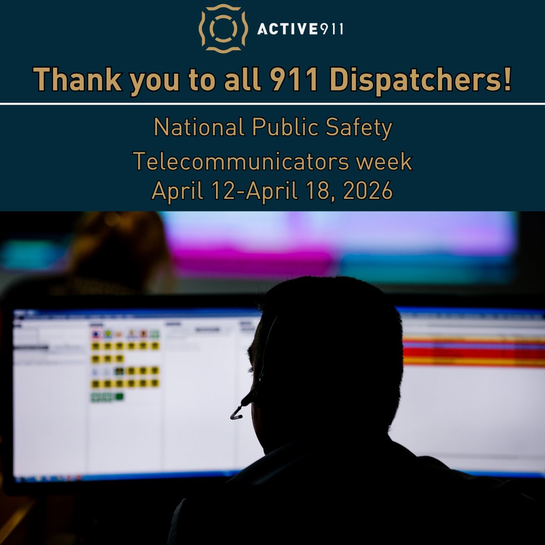 Active911 tweet media