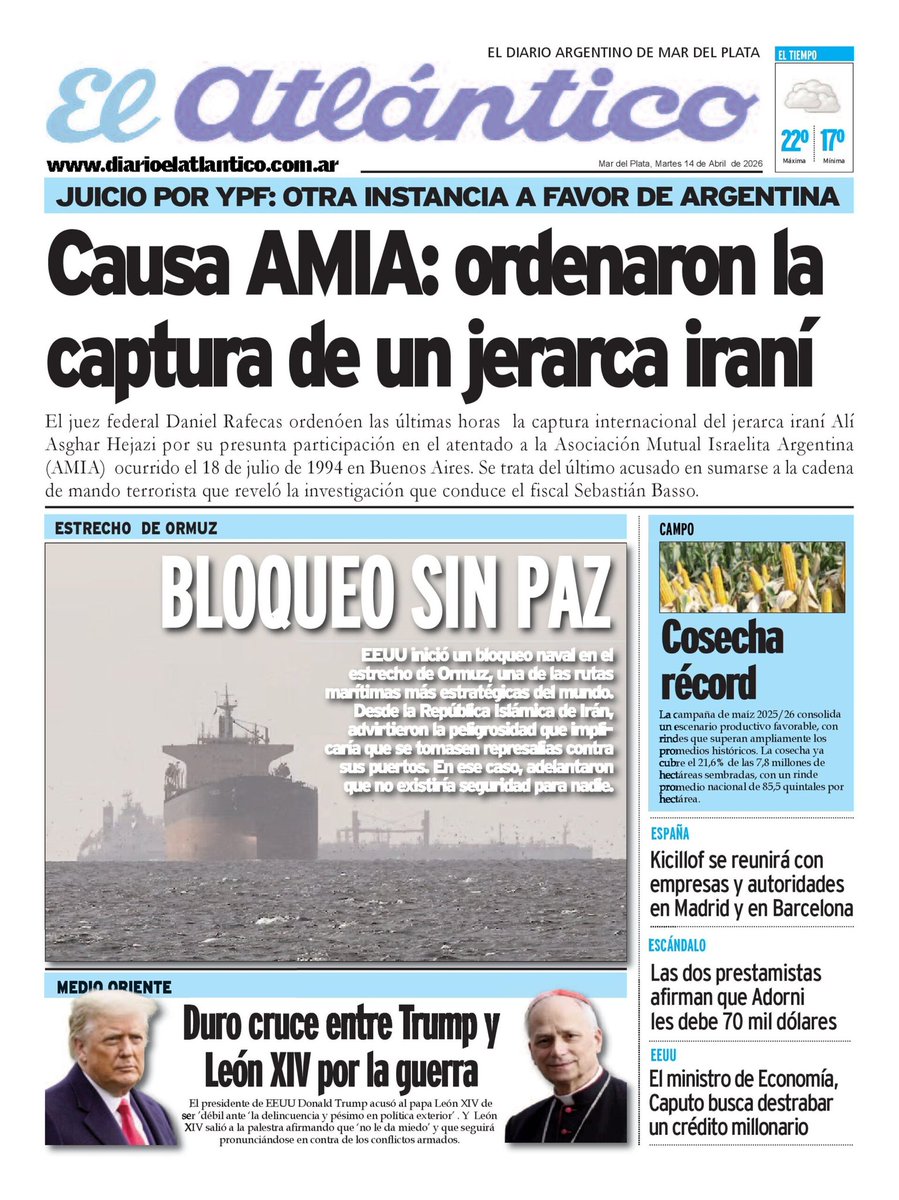 Diario El Atlántico tweet media