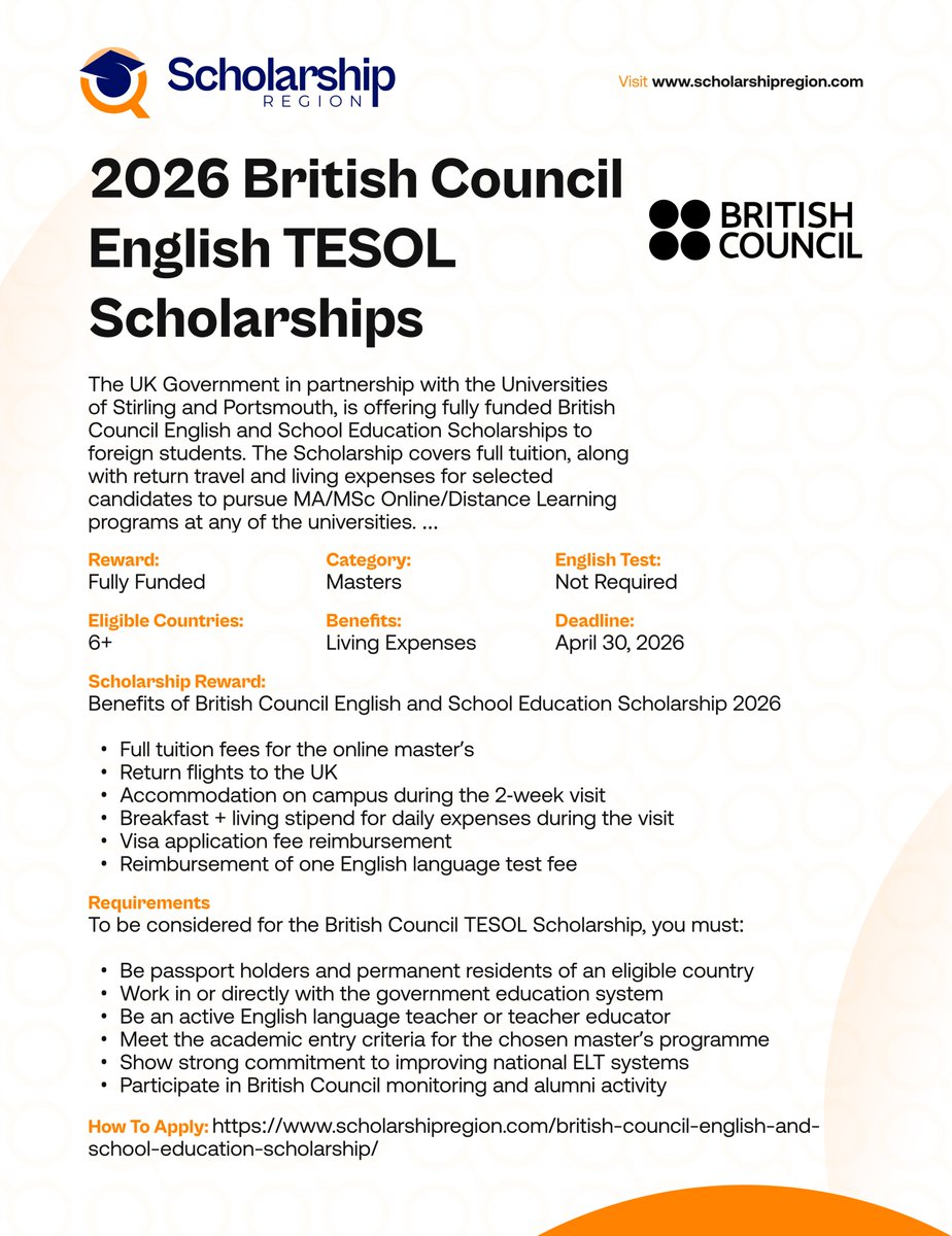 Scholarship Region tweet media