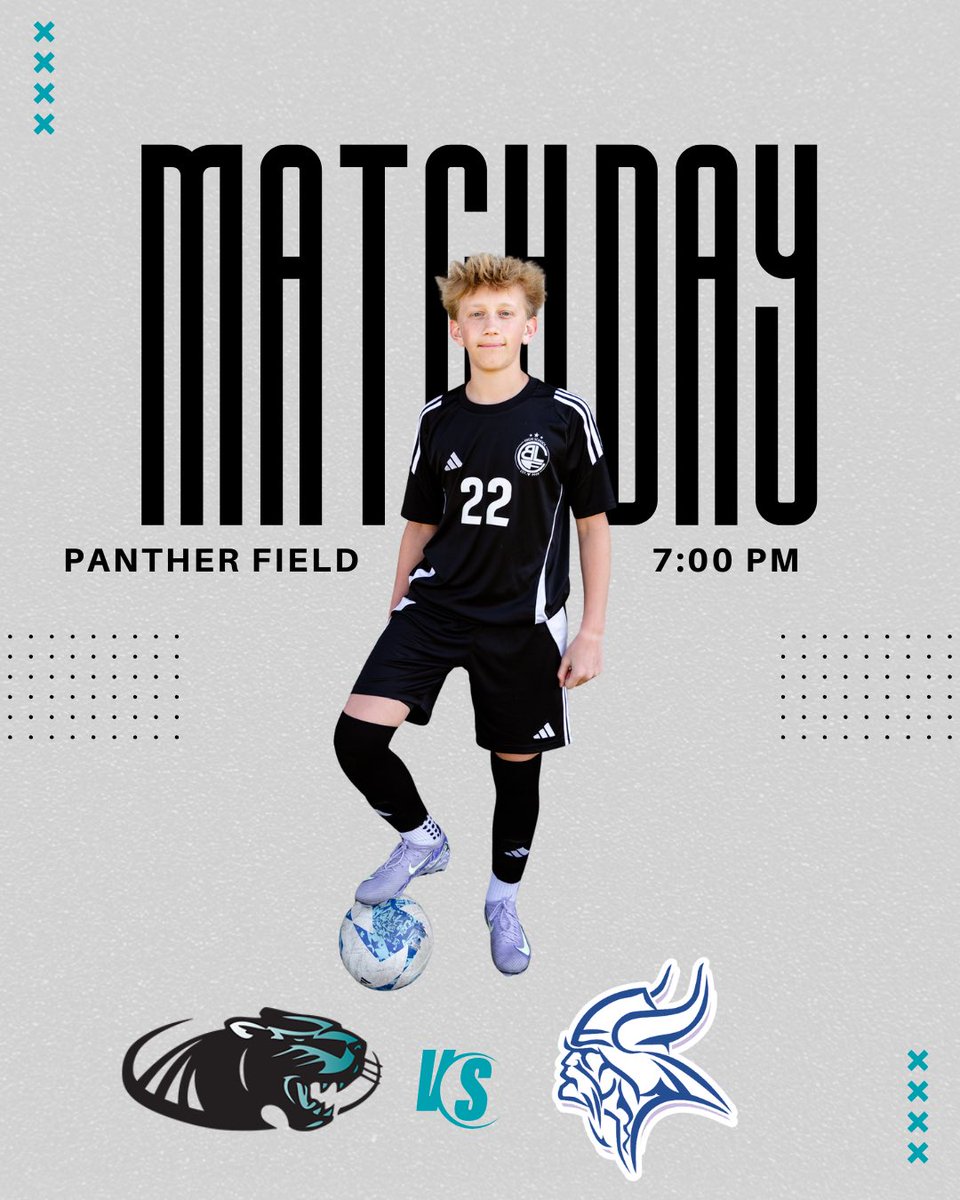 ⚽️ GAME DAY ⚽️ We’re HOME to take on Curtis!
📍 Panther Field ⏰ JV: 5 PM | Varsity: 7 PM
LET’S GO, PANTHERS! 🐾