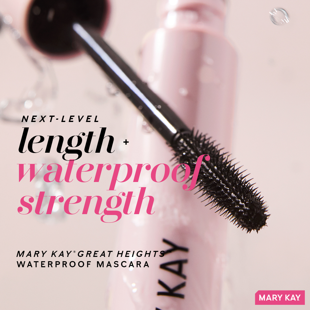 MaryKayUK's tweet image. Discover a waterproof wonder that maximises visible lash length and adds waterproof strength for results you have to see to believe. 👀🤩
ow.ly/GqBb50YFMaP

#MaryKayUK #Mascara #Lashes #GreatHeights #WaterproofMascara