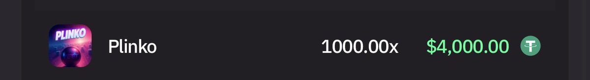 17,886 hits later... BANG 1000X on plinko $4000 😛 I can finally change my seed

$100 giveaway because I'm the goat👇
Follow my buddy @degenbot_ (I built him ;))
<a href="/holywarriorbot/">holy warrior</a> and <a href="/gamblebrotha/">loving to gamble</a> 

Comment yeet username yeet.com/register?aff=l…

I will be live today I'll pick