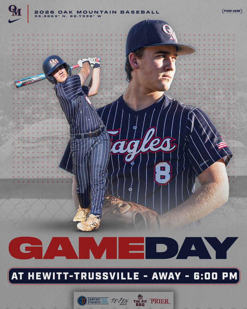 OMHS_Baseball's tweet image. RING THE BELL. 🛎️🦅

🆚 Hewitt-Trussville
🕑 6:00 PM
📍Hewitt-Trussville High School

#GOOM | #FEBU | #RTB