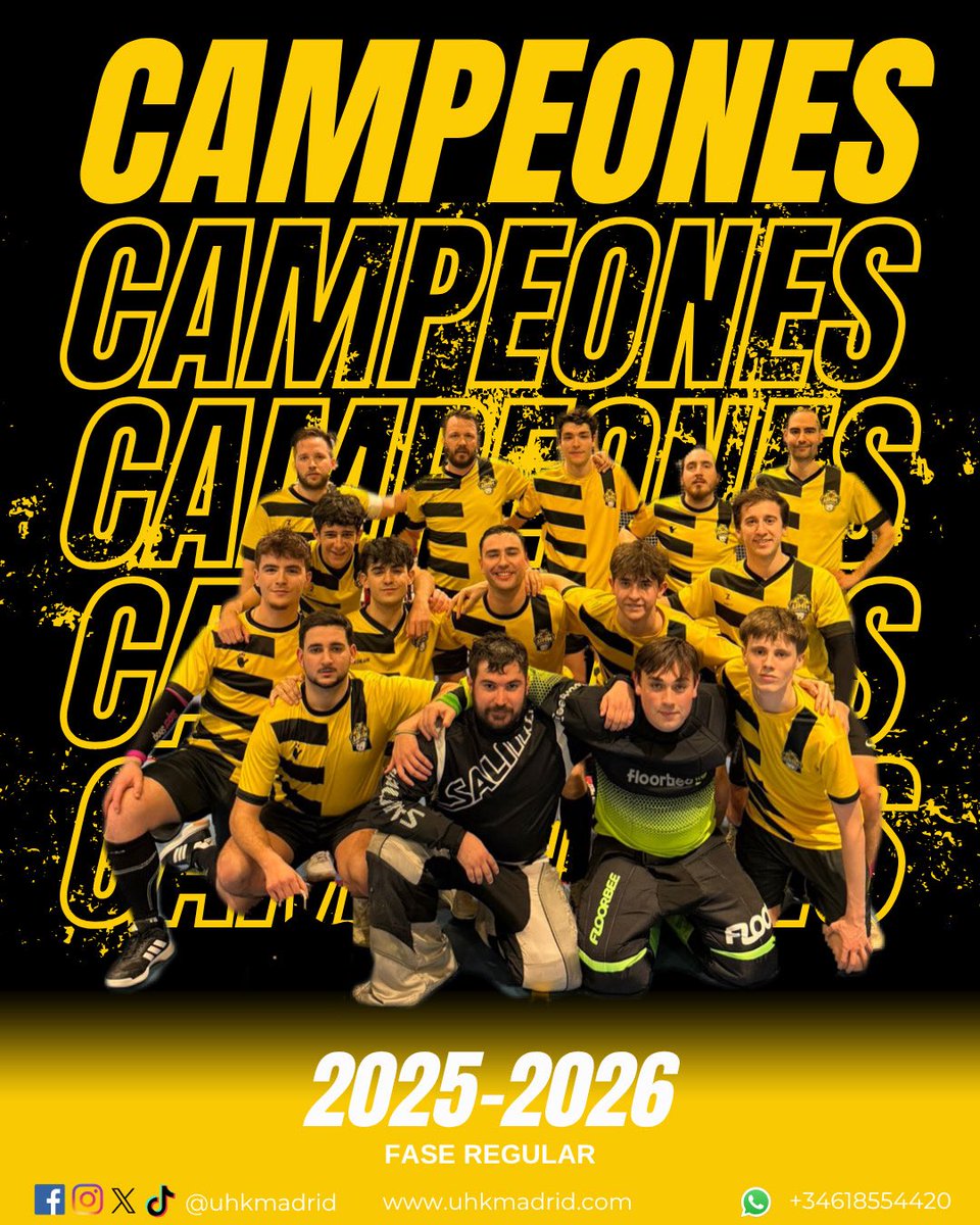 Unihockey Madrid tweet media