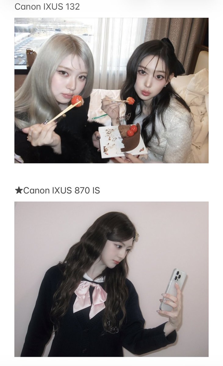 chumniany's tweet image. ちな他のアイドルが使ってるデジカメはこれですよー(私調べ)