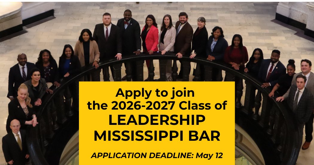 The Mississippi Bar tweet media