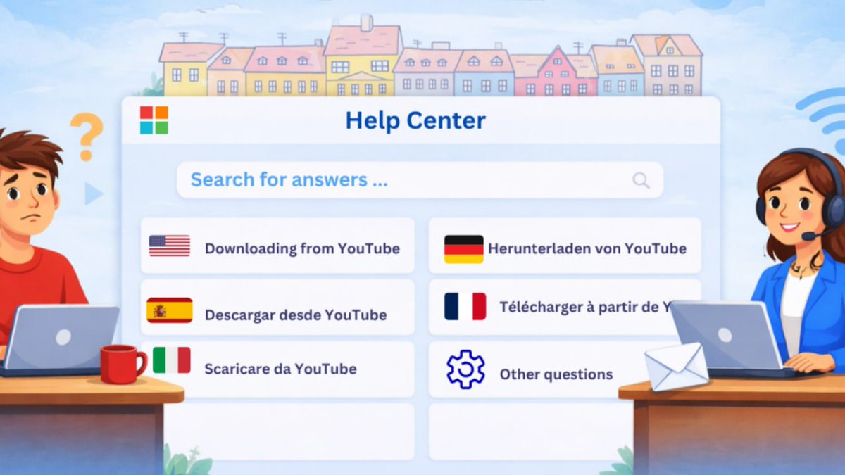 DVDVideoSoft's tweet image. Having trouble while downloading? ⚠️
Check out our our Helpdesk 👉 dvdvideosoft.zendesk.com/hc for quick solutions 🛠
Still having trouble? Contact our support team at help@dvdvideosoft.com We're here to help!

#dvdvideosoft #download #supportteam #customerservice