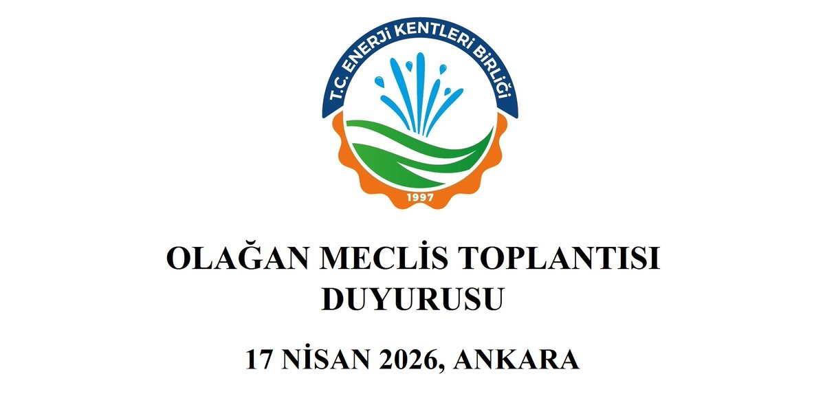 BilgiEKB's tweet photo. 2026 Yılı Nisan Ayı Olağan Meclis Toplantısı 17 Nisan 2026 Tarihinde Ankara’da Yapılacaktır.
#meclis
https://t.co/C28sJVWEkn https://t.co/FGF3qlL060
