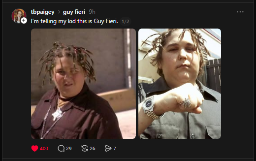 JoEStuffix's tweet image. #GuyFieri