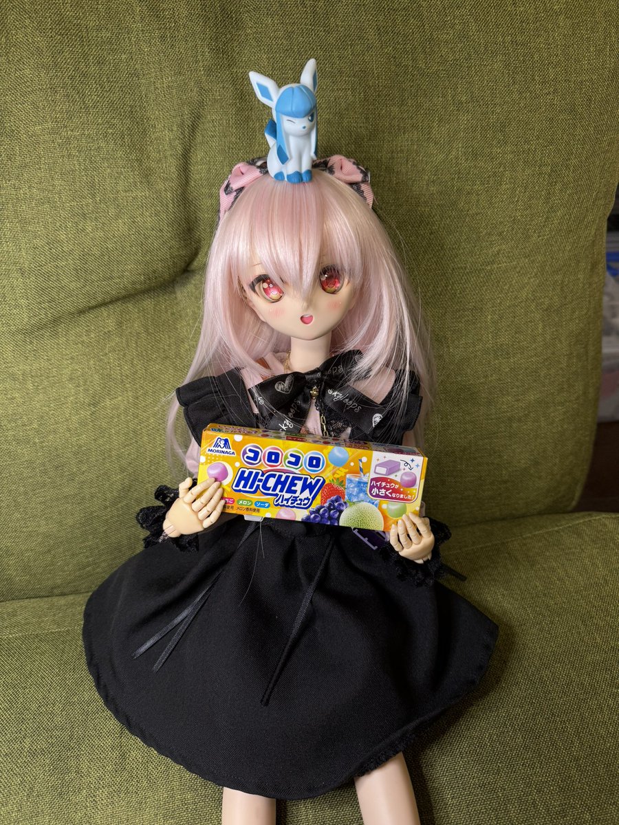 maihideki_1819's tweet photo. 今夜はハイチュウミニ!
うちでは定番のおやつです。^ ^
#深夜のおやつドール一本勝負
#n2i https://t.co/hVPm6upzha