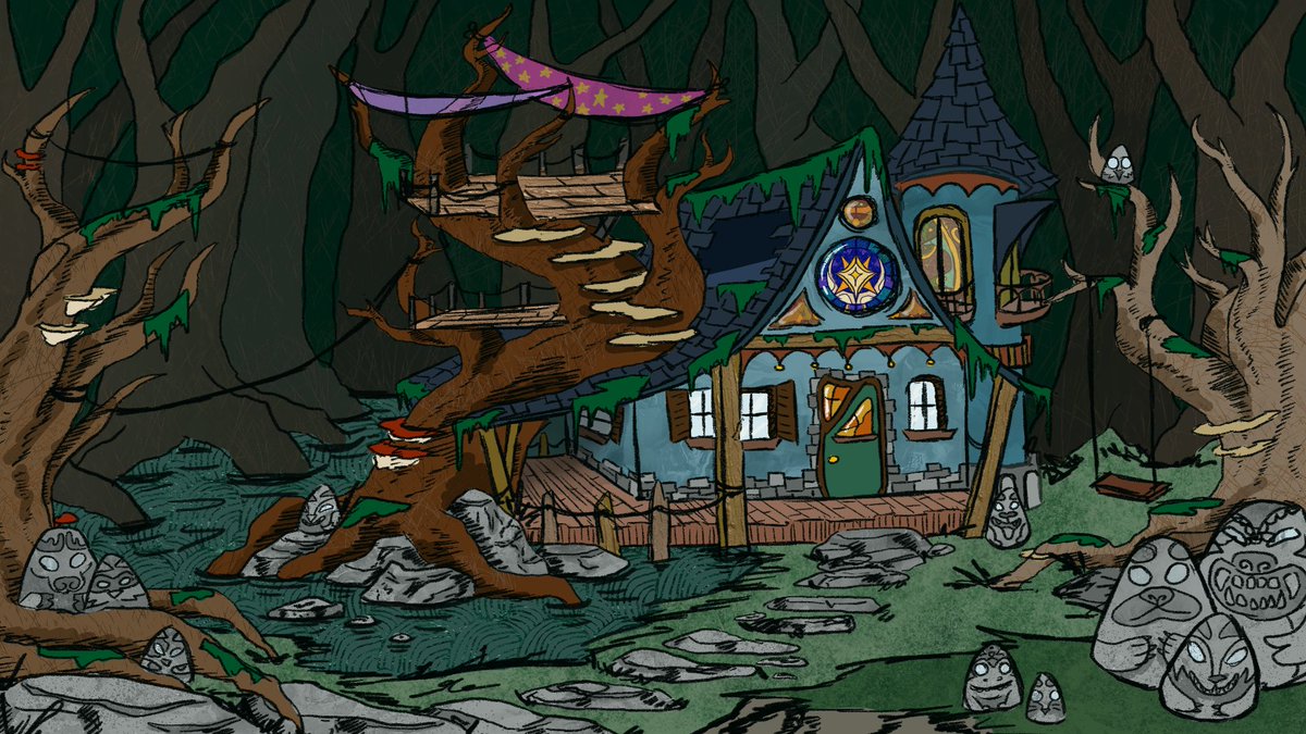 TenkoMoony's tweet photo. Um dos meus cenários favoritos, quero trabalhar mais nele futuramente1 <3

One of my favorite cenarios, I want to work further on it eventually 

#artedigital #digitalart #illustration #ilustração #cenário #cenarioart https://t.co/LufEPOt7gW