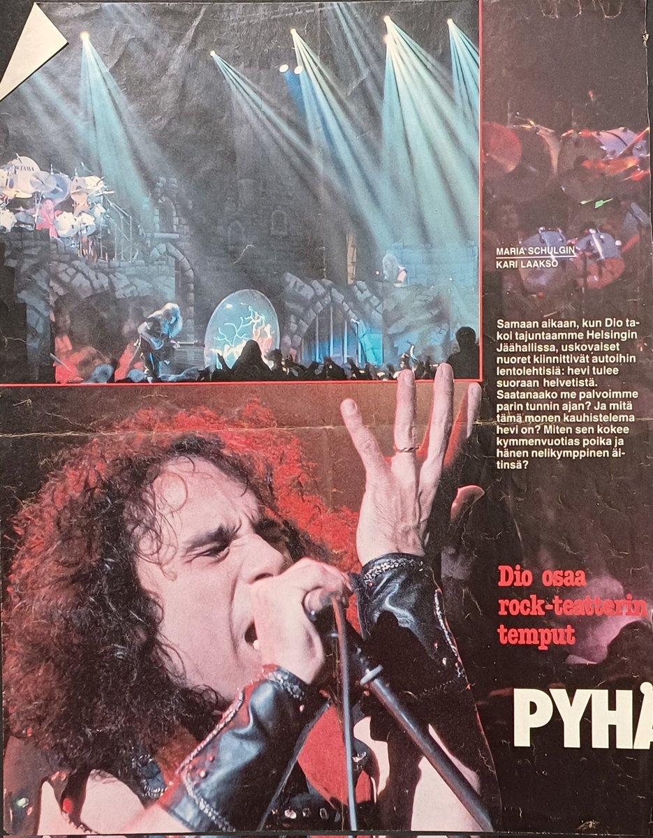 Siitonen_M's tweet photo. This day in metal. @OfficialRJDio @ronkeel #Helsinki #Finland https://t.co/bjBcYGJfPU