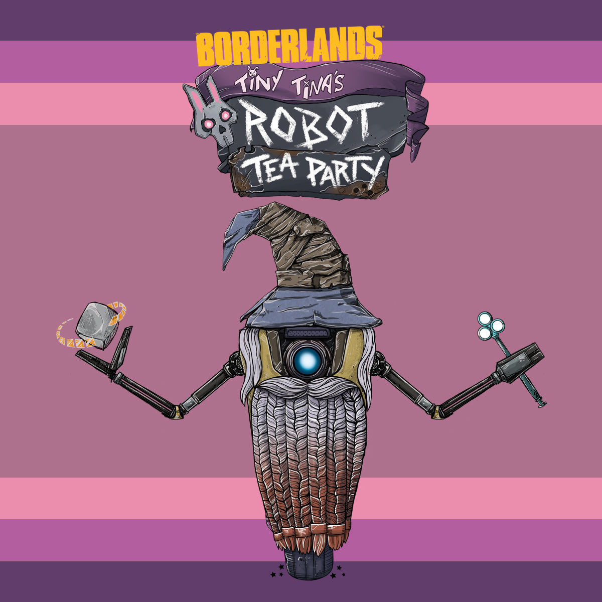 nerdvanagame's tweet photo. Grab your friends and jump into Tiny Tina’s Robot Tea Party, a quick and fun card game starring the unforgettable characters of Borderlands! https://t.co/syfedSwwws https://t.co/NKyVQ8J5rP
