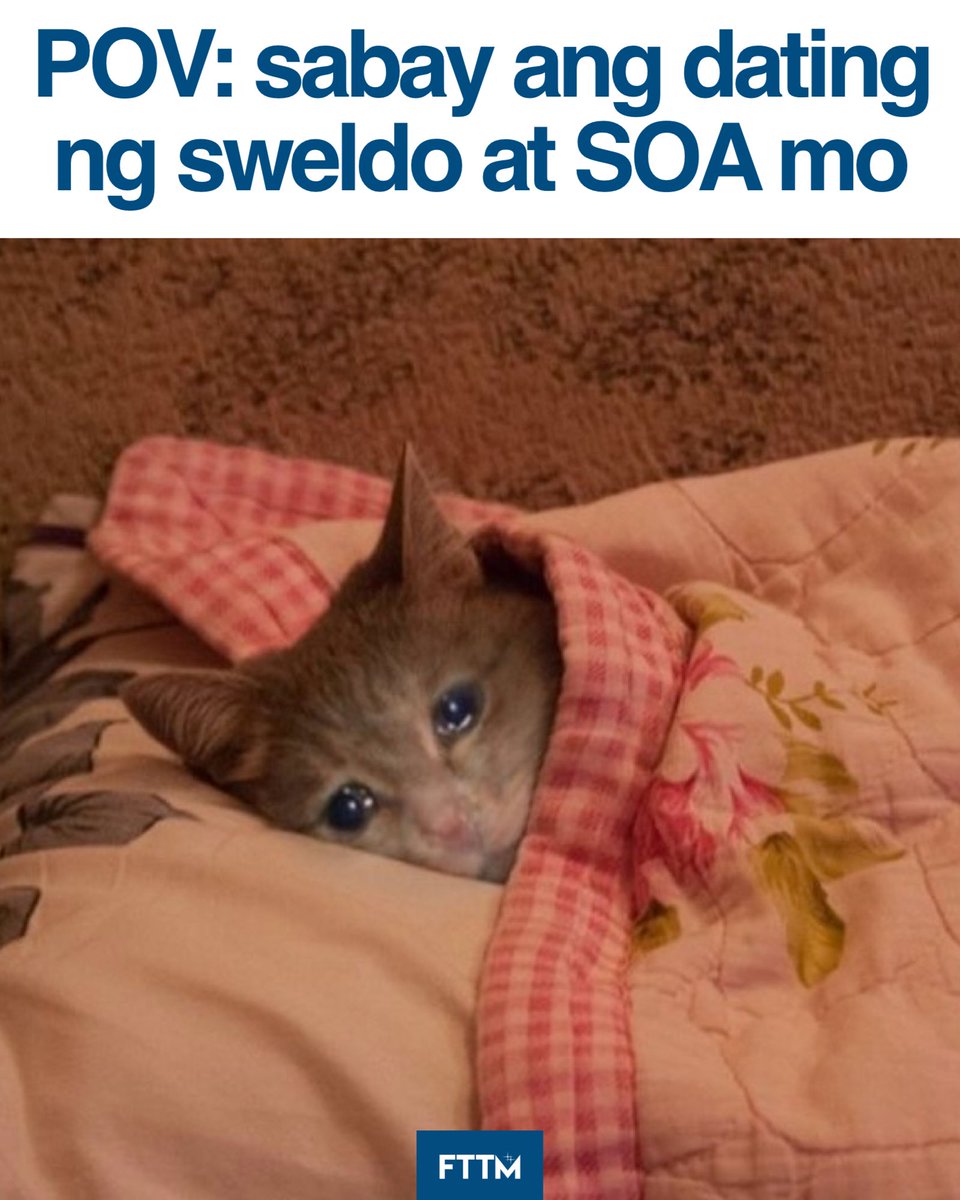 literal na dumaan lang yung pera sa’kin oh 🫠