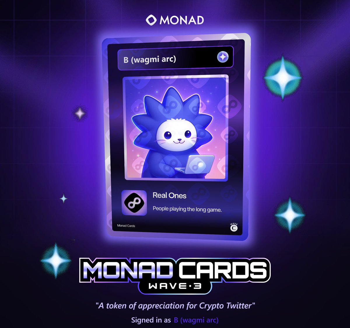 B (wagmi arc) tweet media