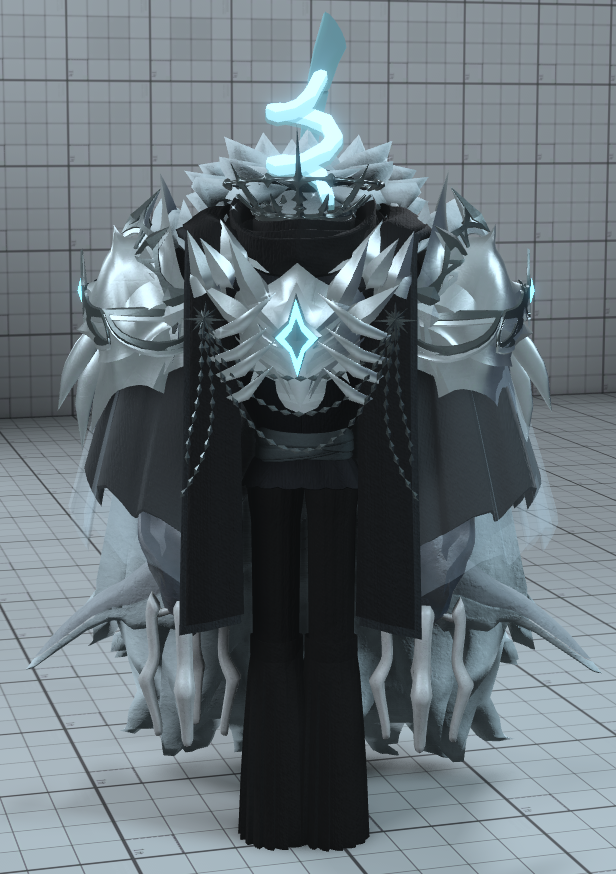 V1kov_'s tweet image. anyway.... i made another kyrsgarde on pine ridge rp LOL 
chilly fella this time..

Glacial Glorybearer Kyrsgarde! also the lionfish head is a sheath bag for the kyrswinter