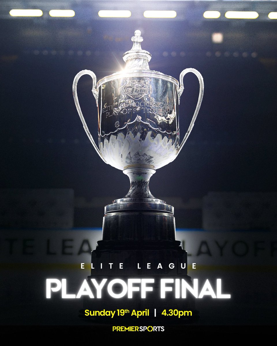 steelershockey's tweet photo. The 2026 @officialEIHL Playoff Final will be broadcast live on @PremSportsTV 📺🏆

The Final and both Semi-Finals are also available via Elite League TV.

Read about it here : https://t.co/JOdRIk6wDl https://t.co/9cp9e2ehXl