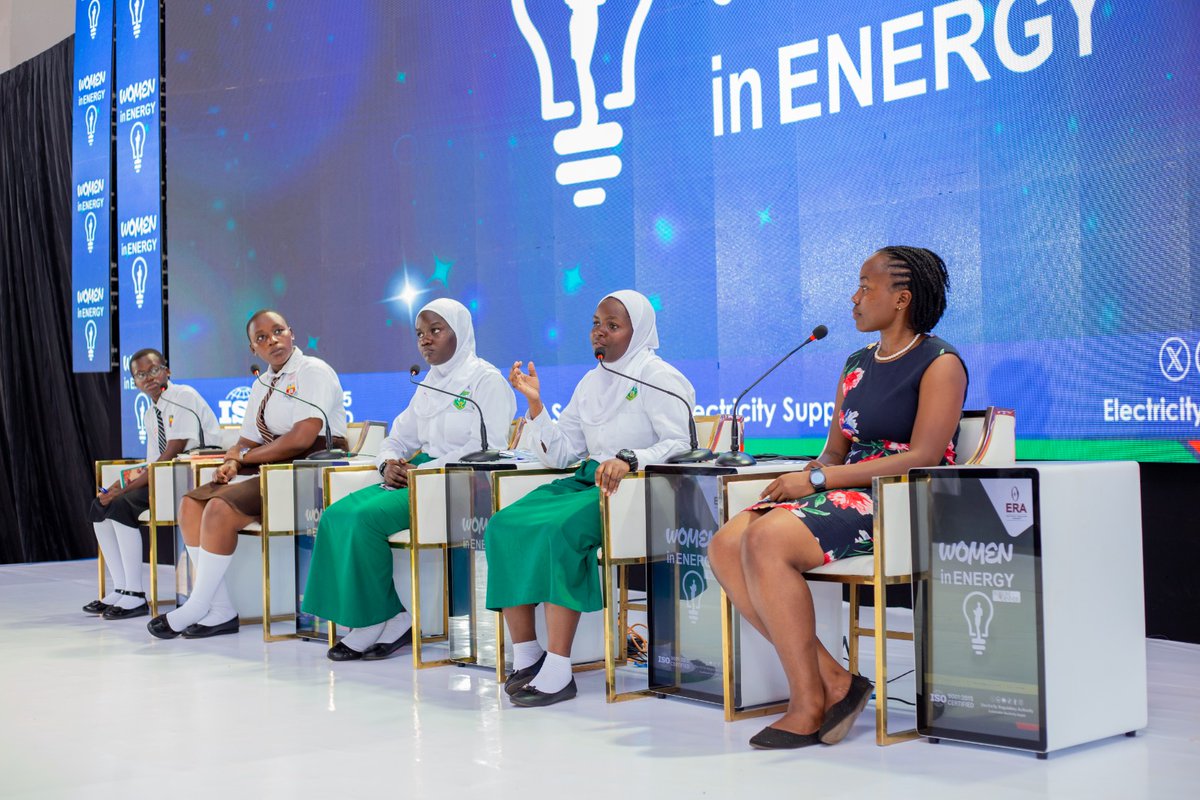 GovUganda's tweet photo. Young, vibrant girls from various schools actively participated in the Women in Energy engagement, confidently sharing their ideas on STEM, their personal learning experiences, and their aspirations for the future.

They spoke passionately about the value of mentorship, highlighting how interactions with experienced women in the energy sector have inspired, guided, and strengthened their confidence to pursue careers in fields traditionally seen as challenging.

The engagement provided a meaningful platform for knowledge exchange, where young learners were not only heard but empowered, reaffirming the critical role of mentorship in nurturing the next generation of women leaders in energy.
#WomenInEnergy