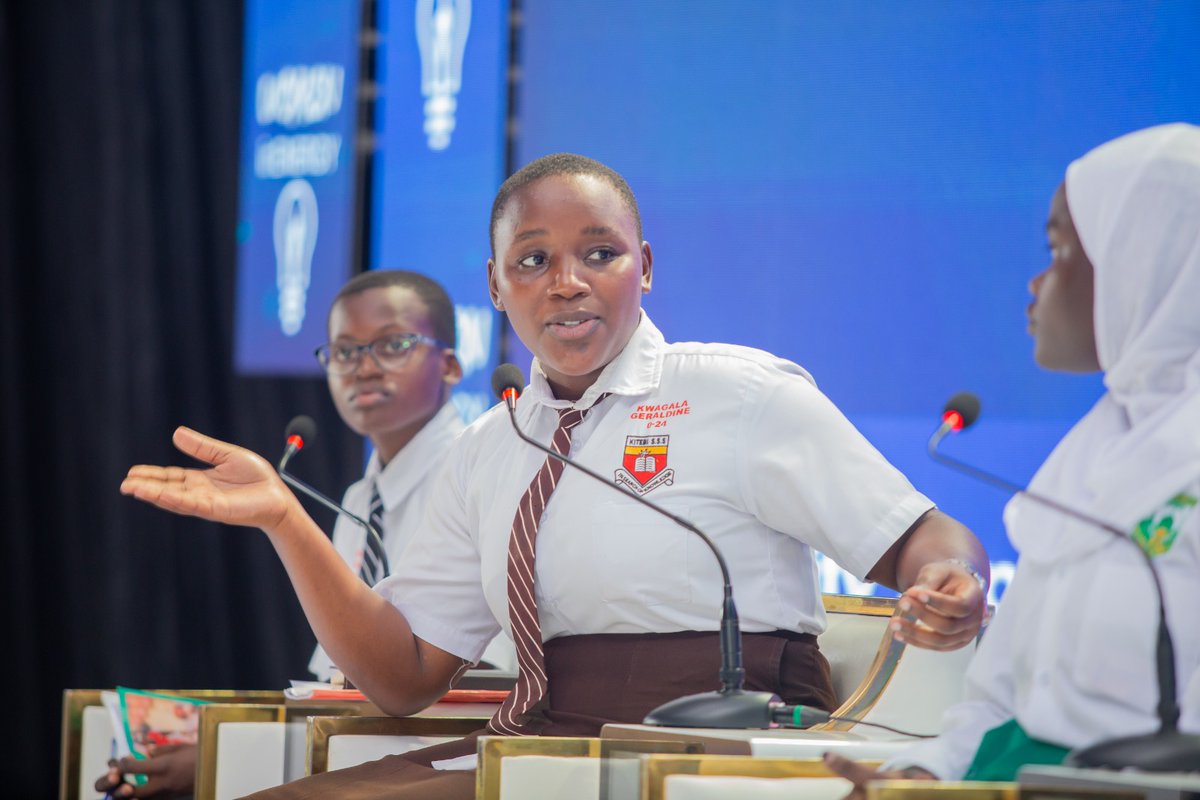 GovUganda's tweet photo. Young, vibrant girls from various schools actively participated in the Women in Energy engagement, confidently sharing their ideas on STEM, their personal learning experiences, and their aspirations for the future.

They spoke passionately about the value of mentorship, highlighting how interactions with experienced women in the energy sector have inspired, guided, and strengthened their confidence to pursue careers in fields traditionally seen as challenging.

The engagement provided a meaningful platform for knowledge exchange, where young learners were not only heard but empowered, reaffirming the critical role of mentorship in nurturing the next generation of women leaders in energy.
#WomenInEnergy