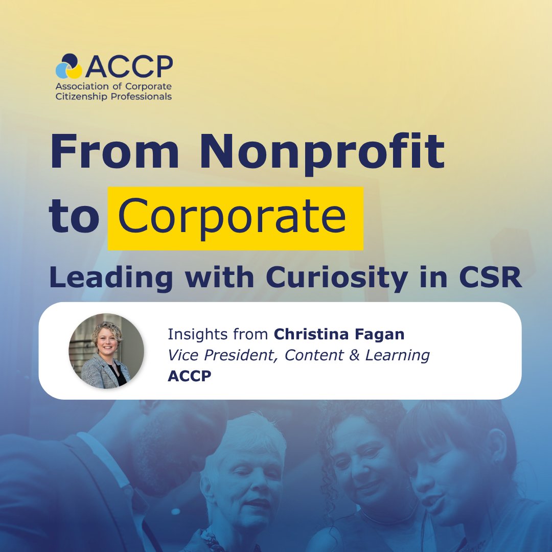 Association of Corporate Citizenship Professionals tweet media