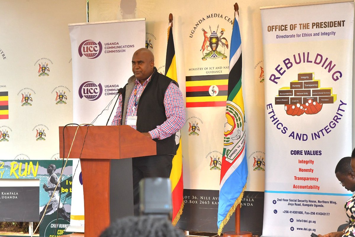 ethicsug's tweet photo. Mr. Waswa Bossa, Director of Corporate and International Affairs at the UCC, informed the public about the steps taken by the Commission to block all pornographic content in order to protect vulnerable persons. https://t.co/YxWcDWDgY6