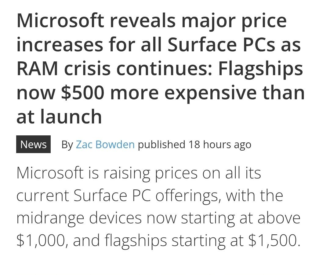 _TheJasonC's tweet image. The price increase is almost the same price as the MacBook Neo💀