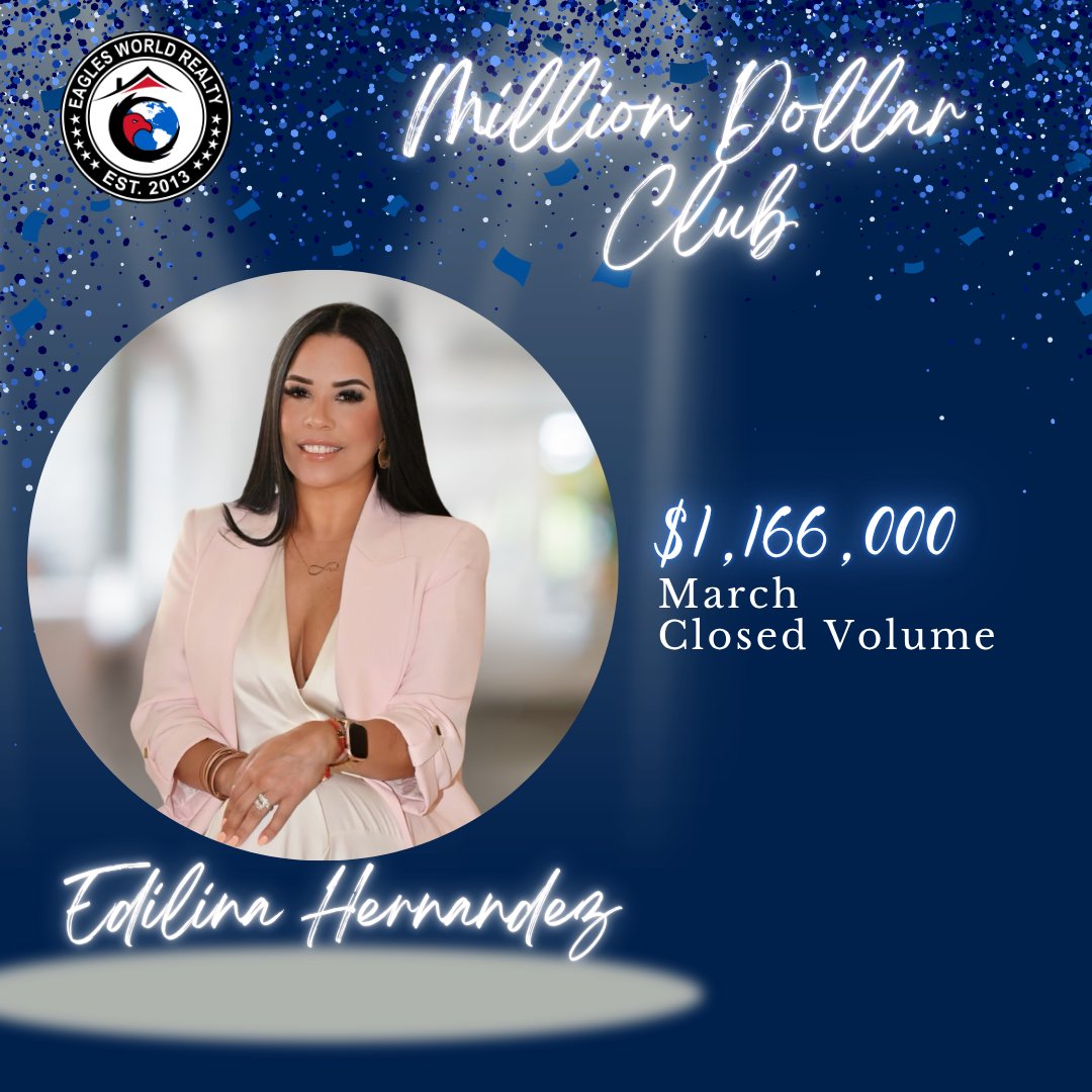 EWRJacksonville's tweet image. 🎉 Cheers to our March Million-Dollar Producer! 🏆💫

Your dedication inspires us all — proud to have you at Eagles World Realty. Keep leading the way! 🏡💼

#EaglesWorldRealty #MillionDollarProducers #TeamExcellence