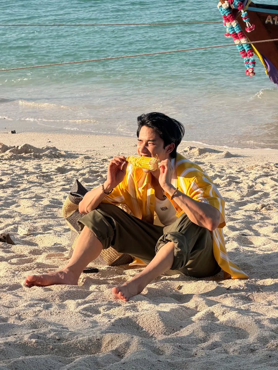 About_TayNew's tweet image. 2026.04.14
ง่ำ!! 🌽💙🌞 🌊💛🌴
#Tawan_V