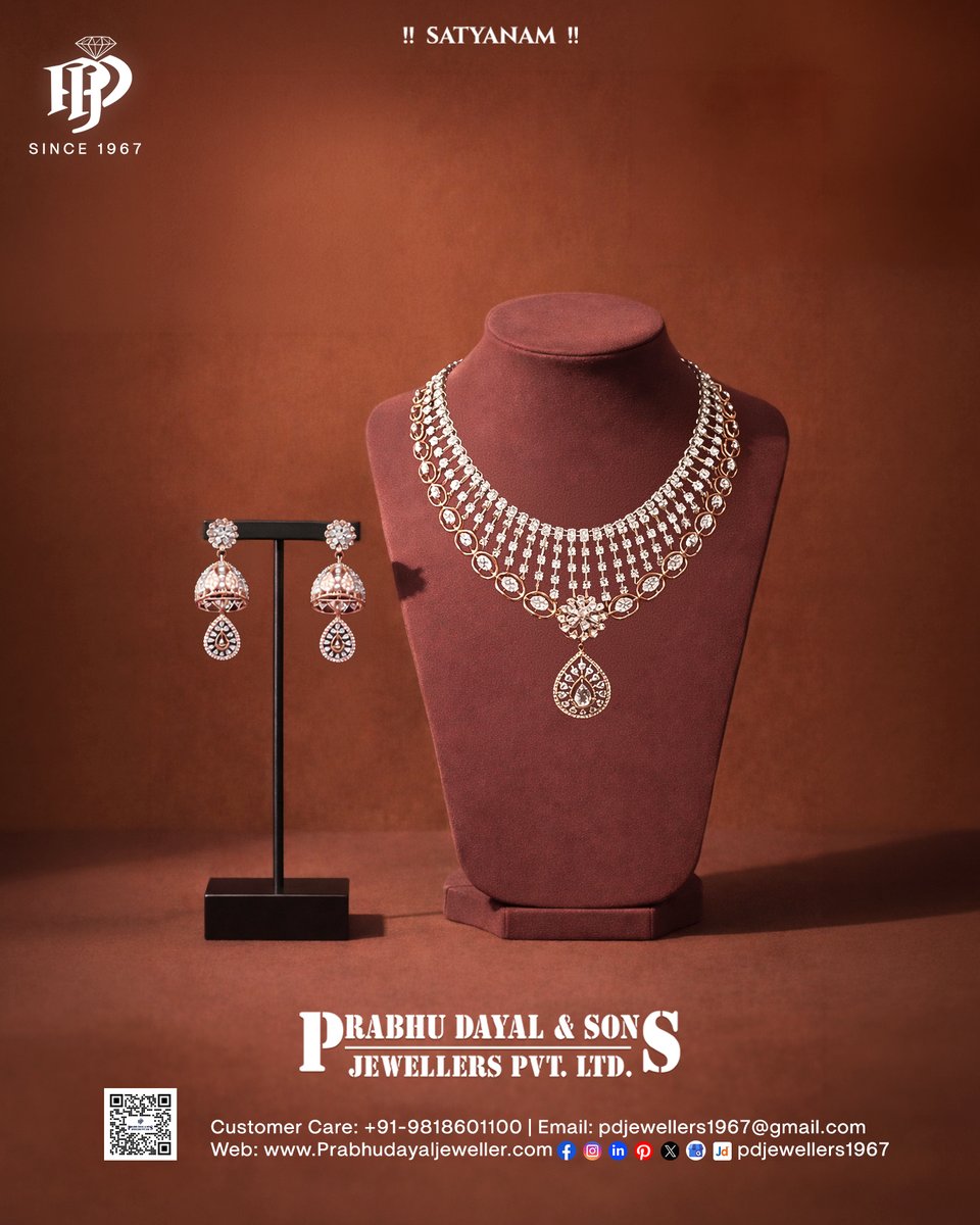 PrabhuPvt71587's tweet image. Elegance you don’t have to explain ✨
Let your jewellery do the talking.
#LuxuryJewellery #EffortlessElegance #TimelessStyle #ShineOn
