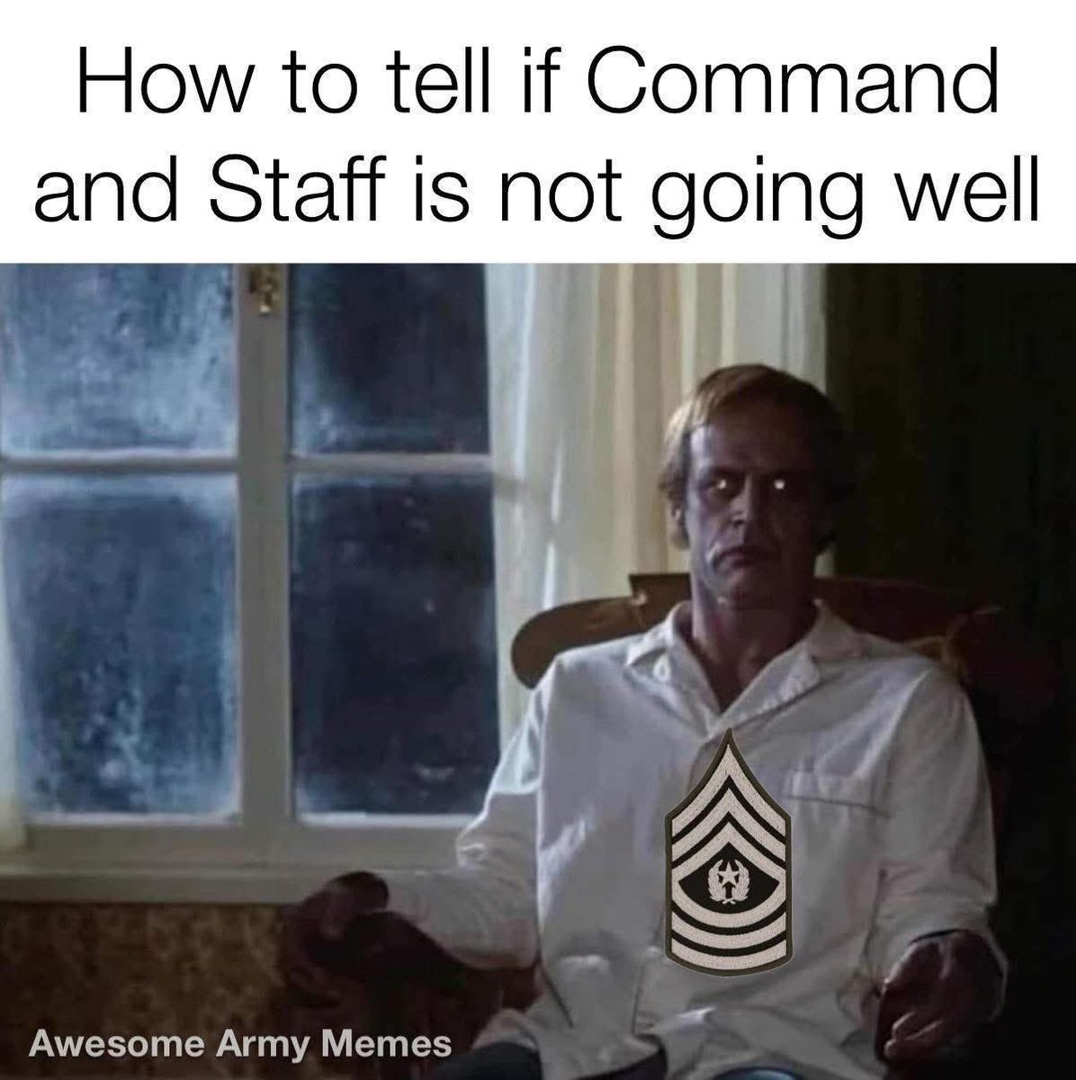 Command Someone Meme 💀💀💀 My pro tip for Command and Staff meetings: Don’t be LAST in ...