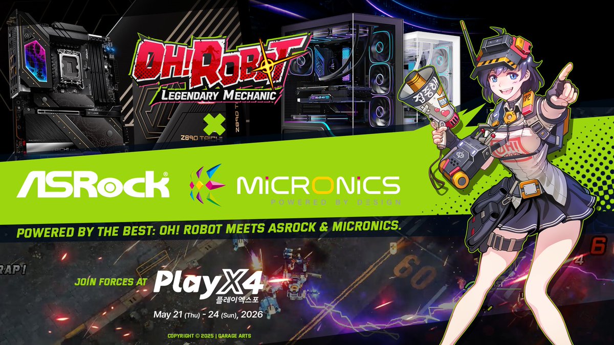 Garage Arts | Oh! Robot 🤖 tweet media