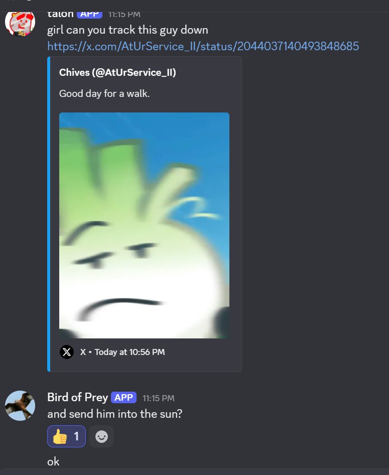 White Nickel and Talon! | ii parody account | tweet media