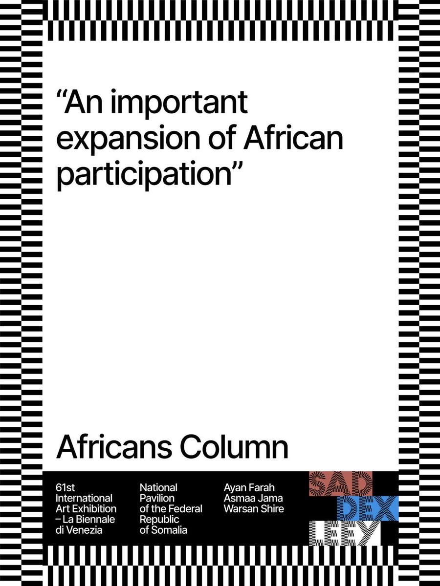 Somalia National Pavilion tweet media