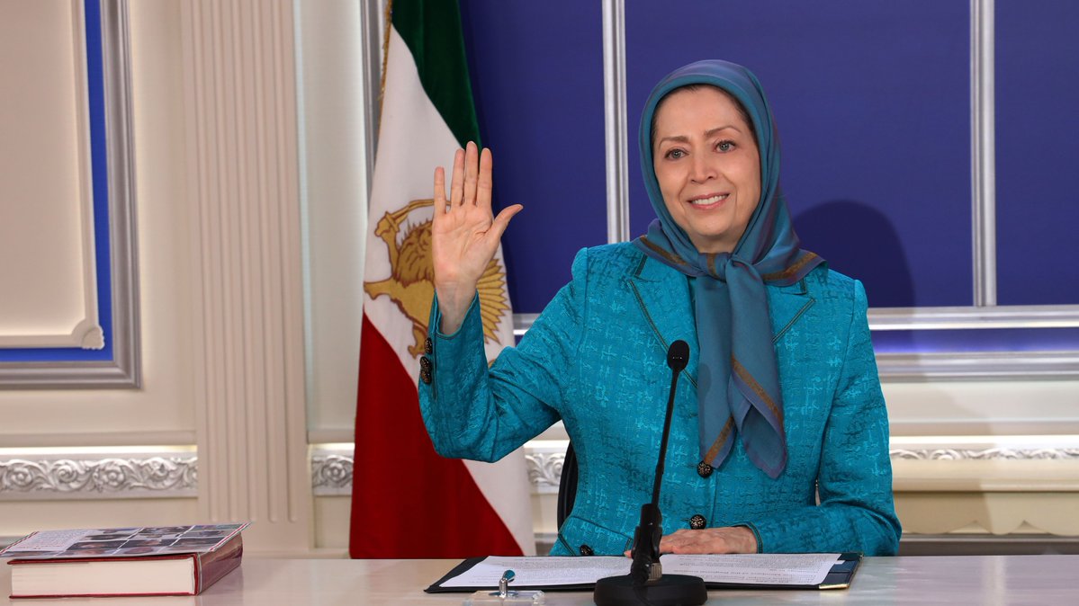 مریم رجوی tweet media