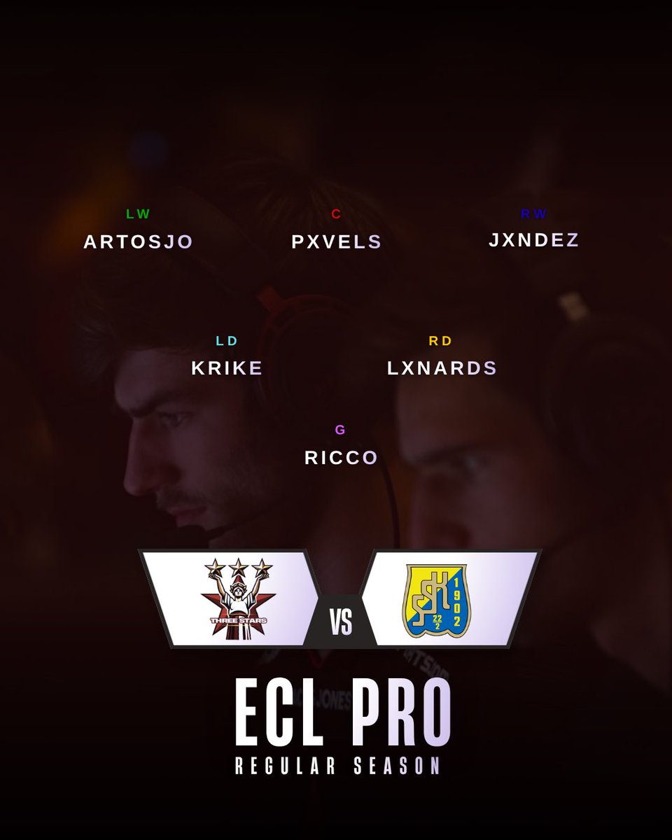 ThreeStarsNHL's tweet photo. Tonight 20 CET we continue our pro journey playing versus ssk prospect 👌

Twitch: vRootSE 

Let’s goo! 
#ECLPro #Sportsgamergg https://t.co/aoYabHA0eI
