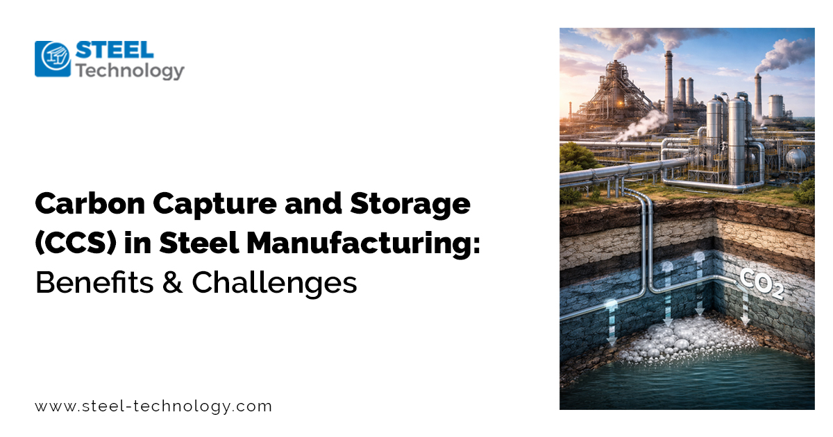 Carbon Capture &amp; Storage (CCS) is reshaping steel manufacturing. Explore its benefits, challenges, and role in decarbonization—plus how it compares to hydrogen steelmaking.

🔗 steel-technology.com/articles/carbo…

#CCUS #Steel #NetZero