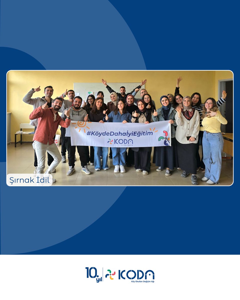 KODA - Köy Okulları Değişim Ağı Derneği tweet media